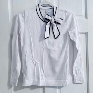 J Crew Bow Sweater size XS